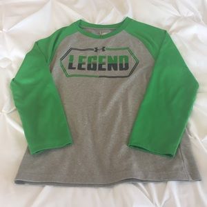 Boys Under Armour long sleeve T